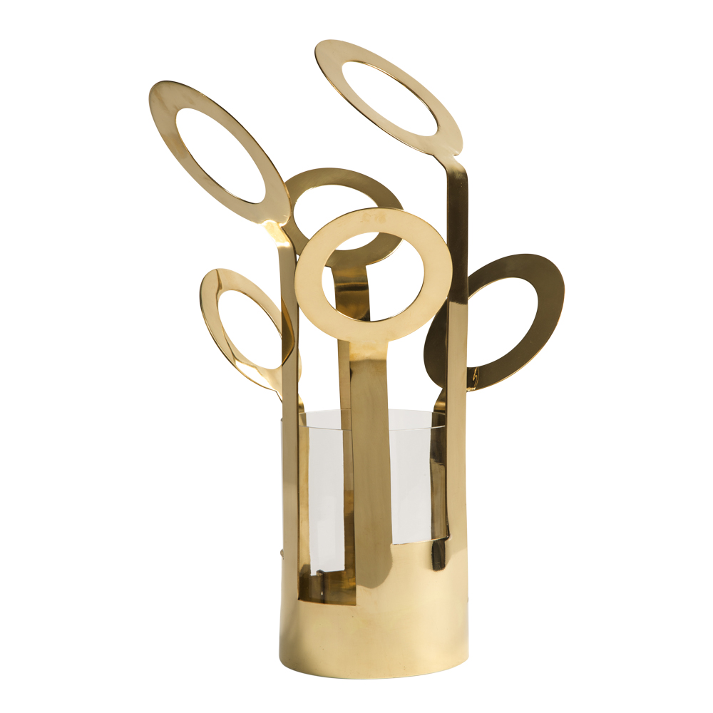 Klong - Fanny Vas stor 23 cm Mässing