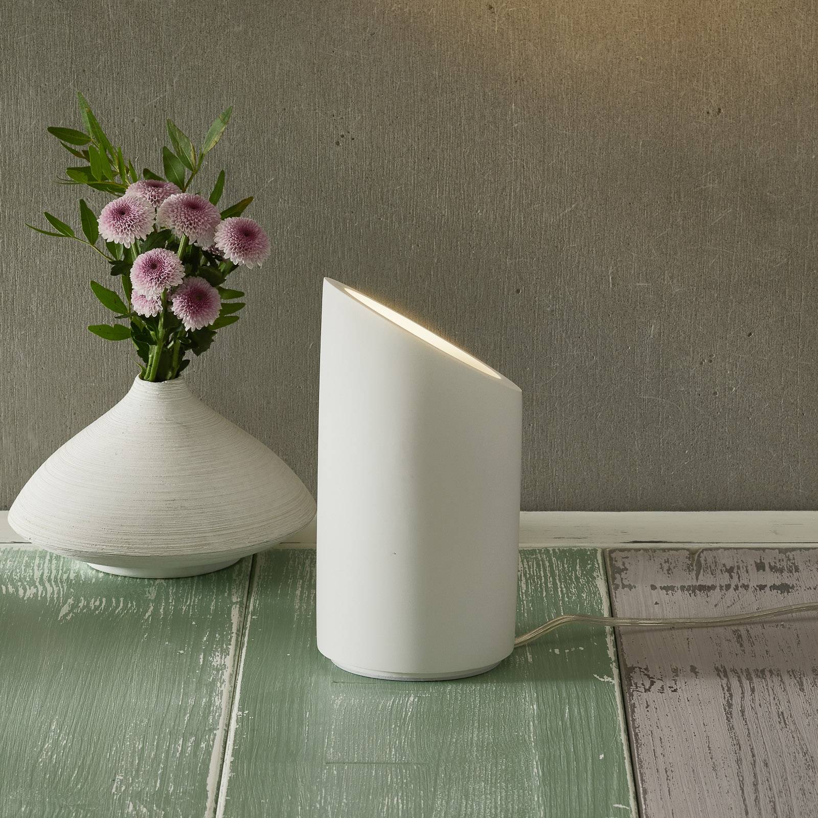 Astro Marasino bordslampa av gips