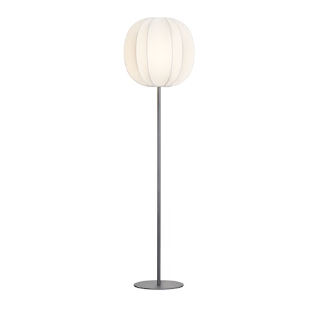 Neo Golvlampa Grafitstr/Vit Lycra Skärm 170 cm