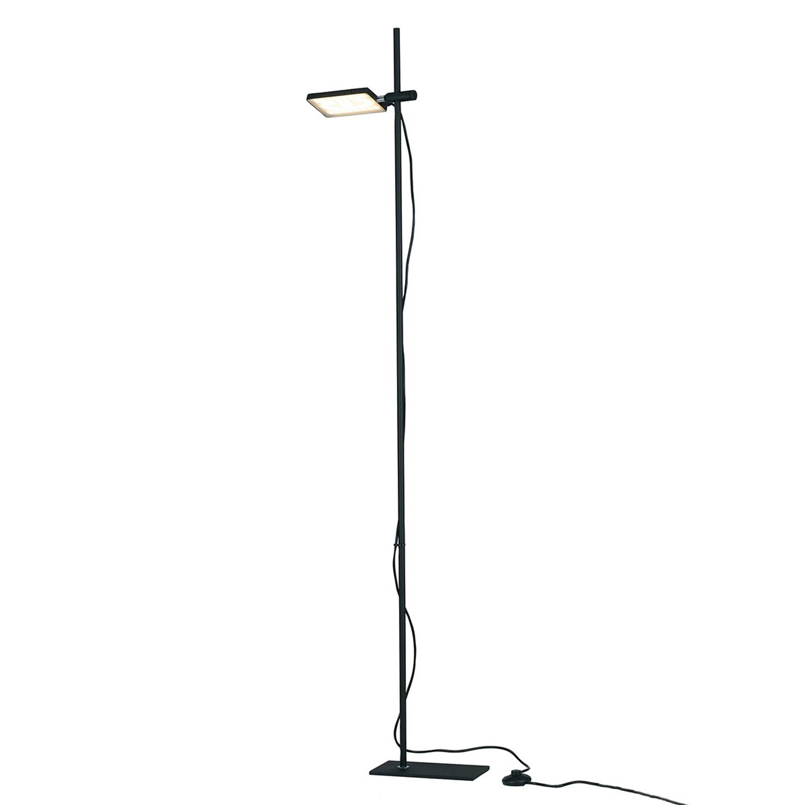 LED-golvlampa Book, svart