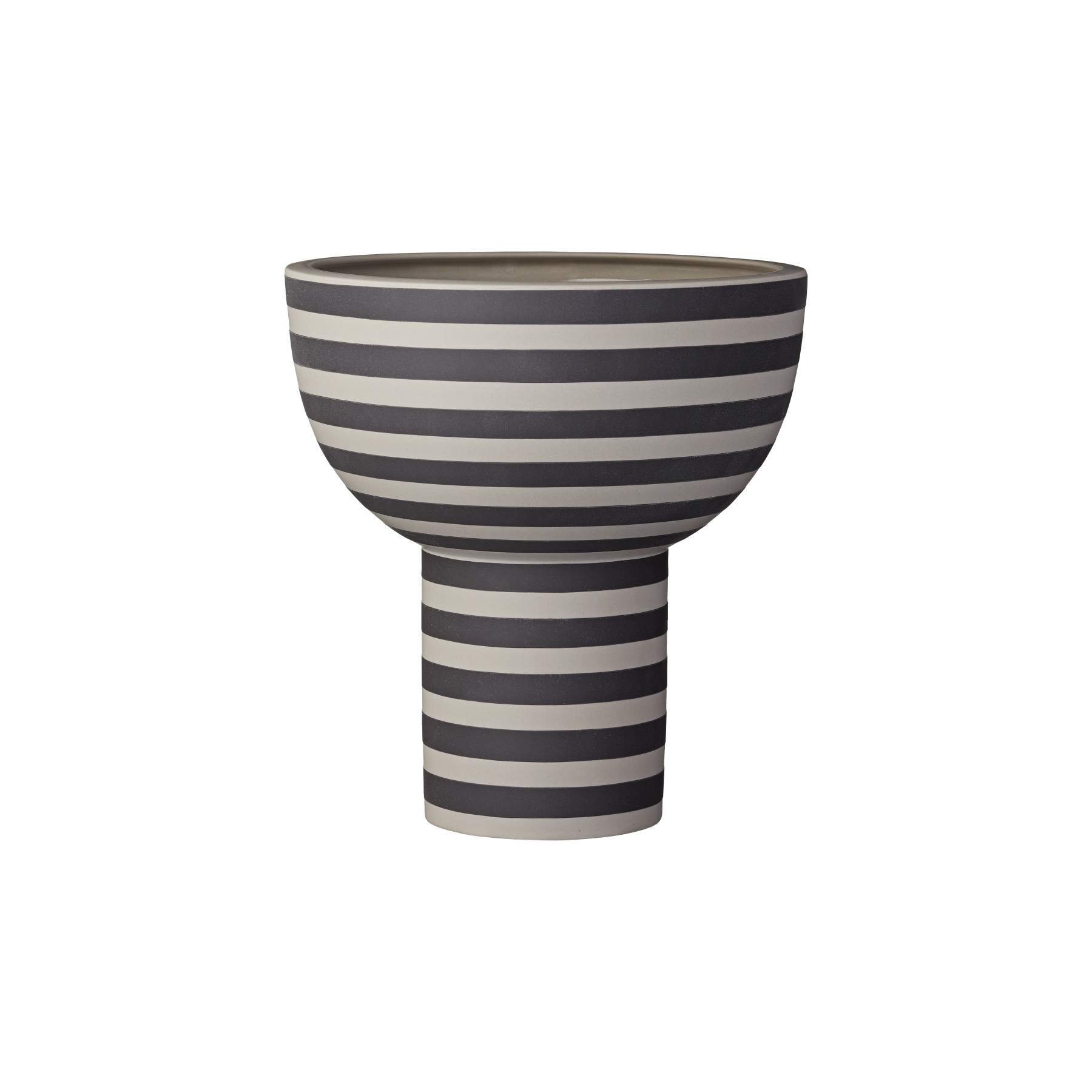 VARIA vas sculptural ash/black, AYTM