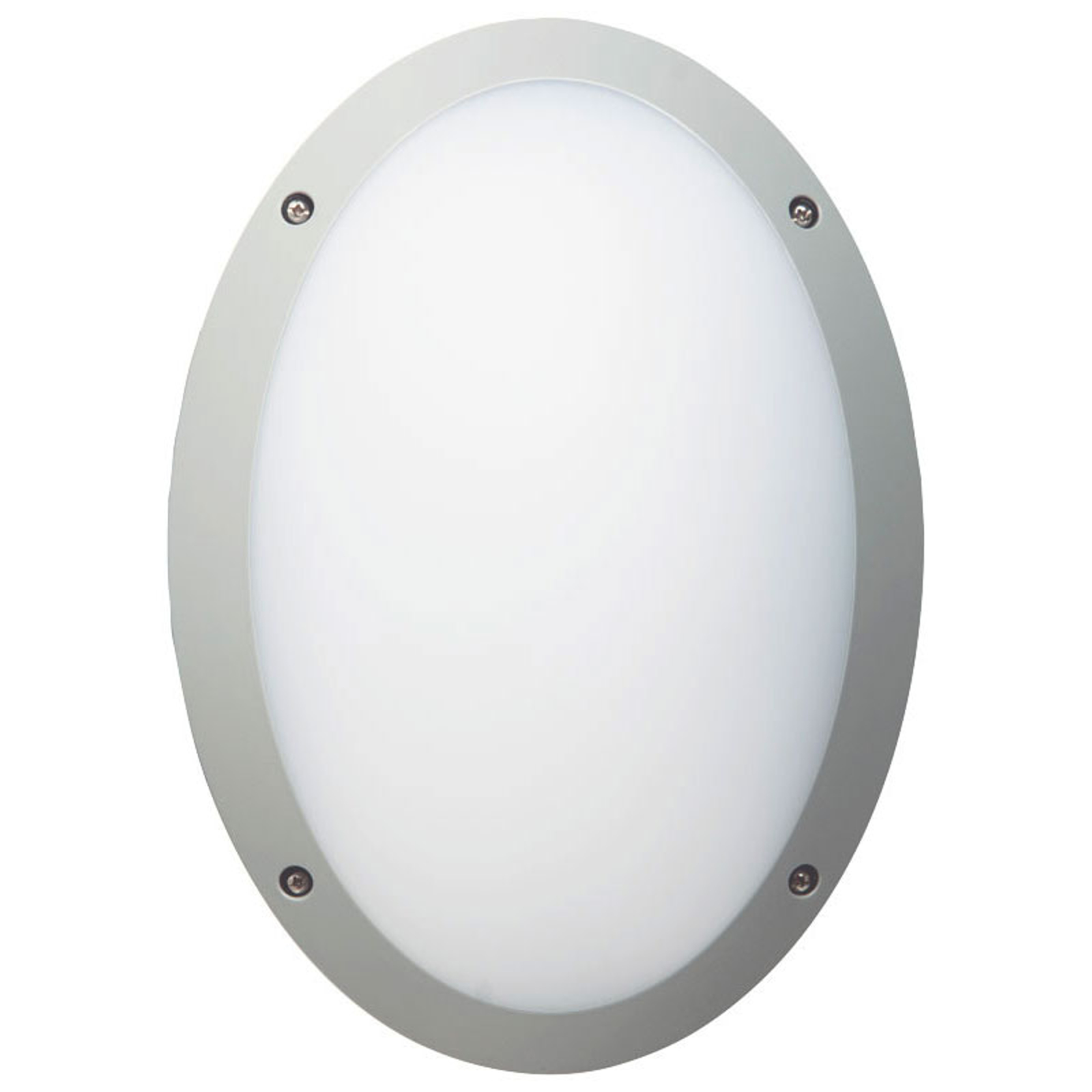 LED-vägglampa Fonda i oval form med IP66