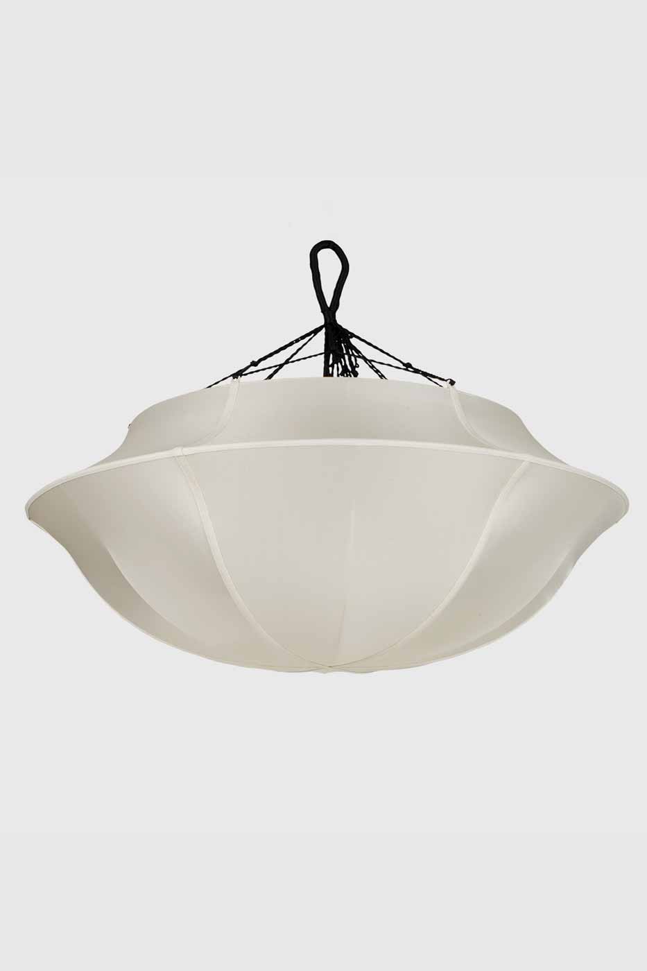 Taklampa silk Umbrella 75x30 cm offwhite