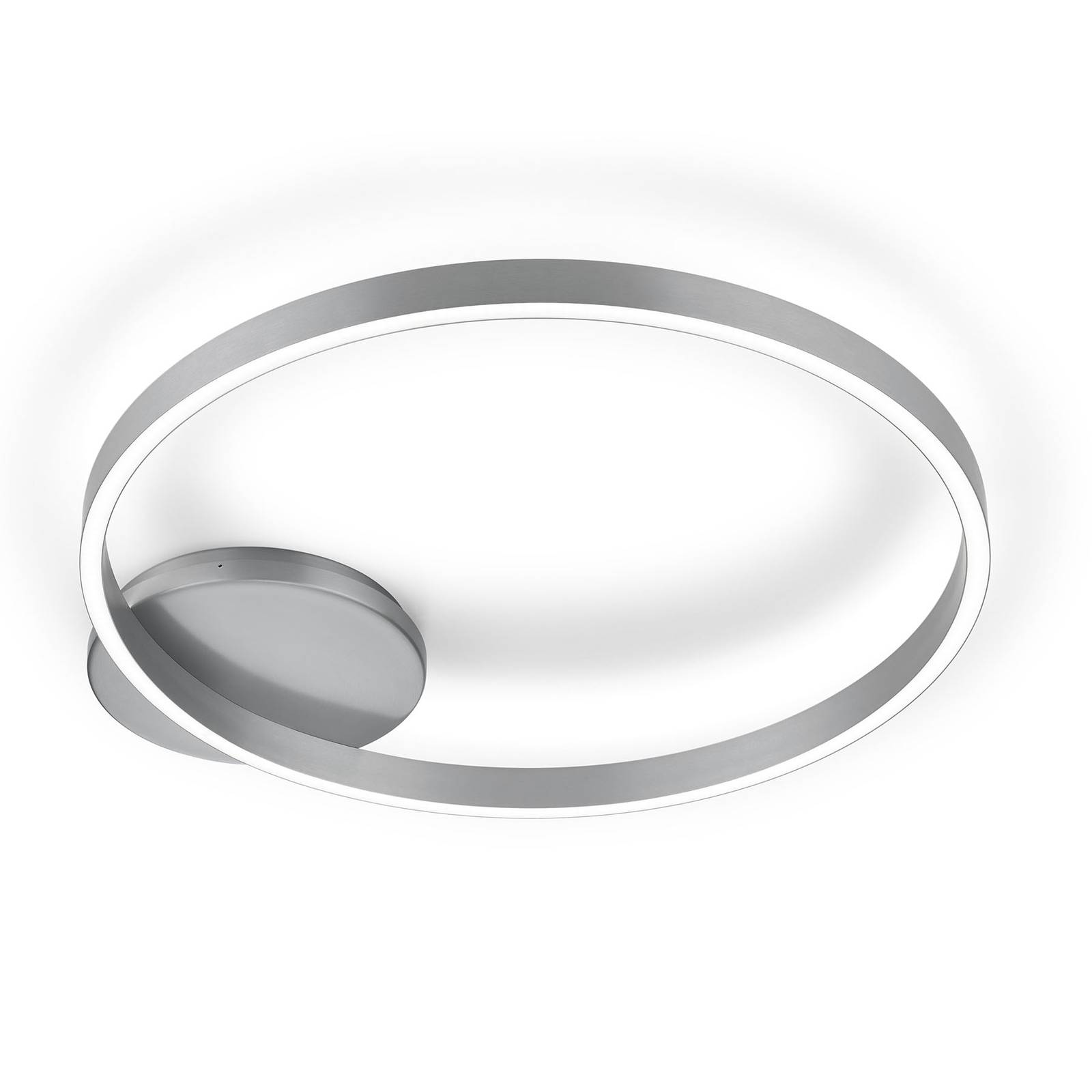 LED-taklampa Anel-60 nickel matt, up & down