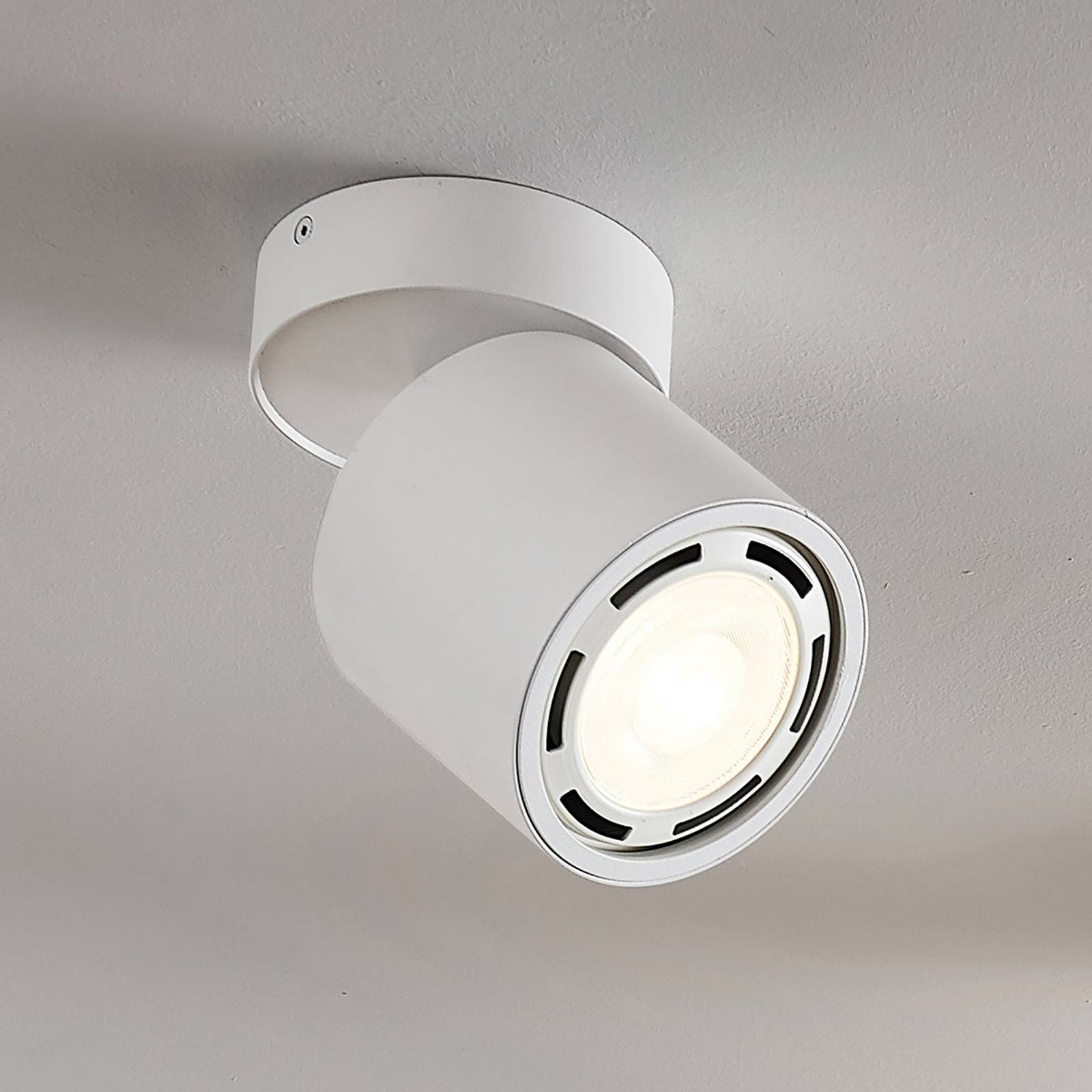 LED-spotlight Avantika i vitt, dimbar