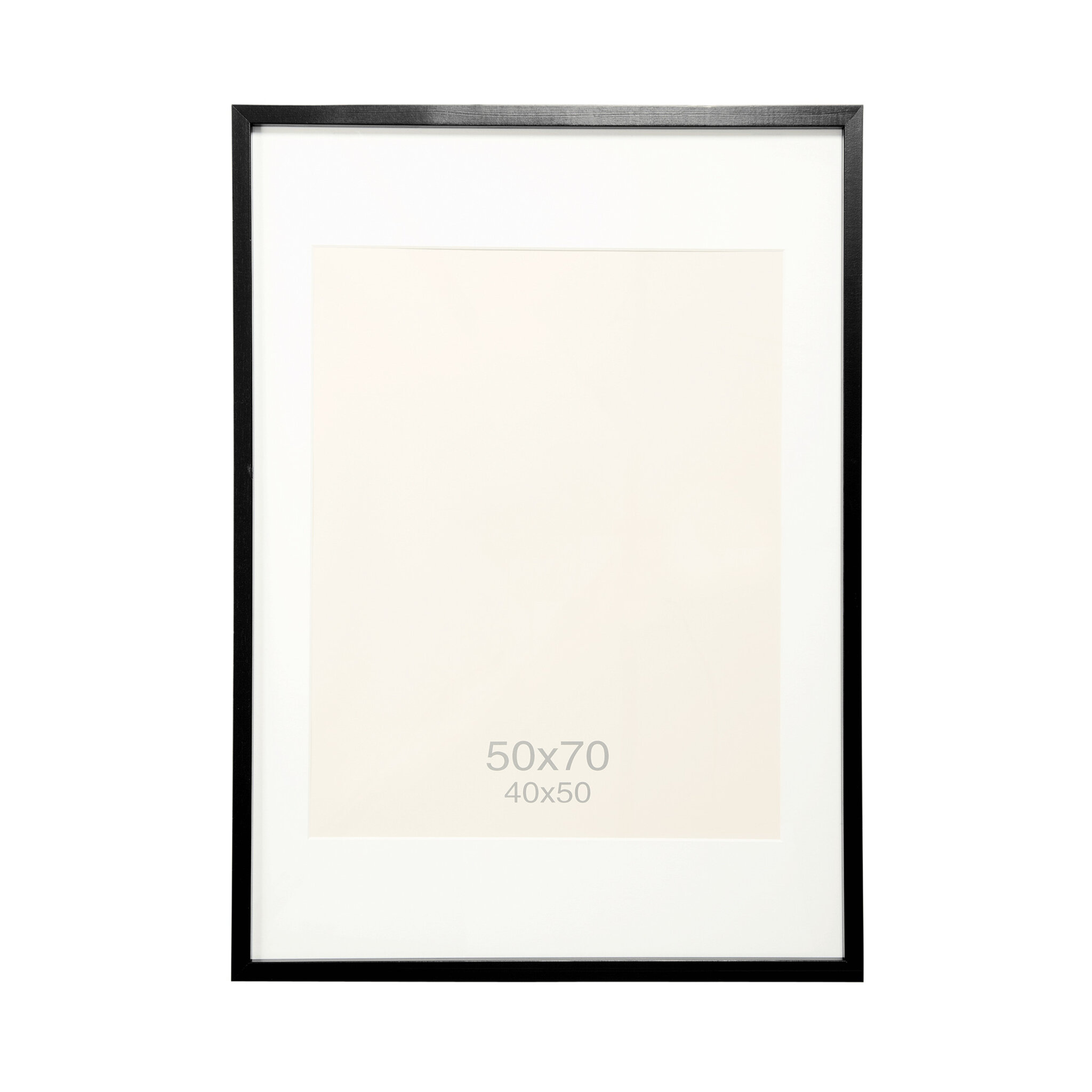 Ram med passepartout, 50x70 cm