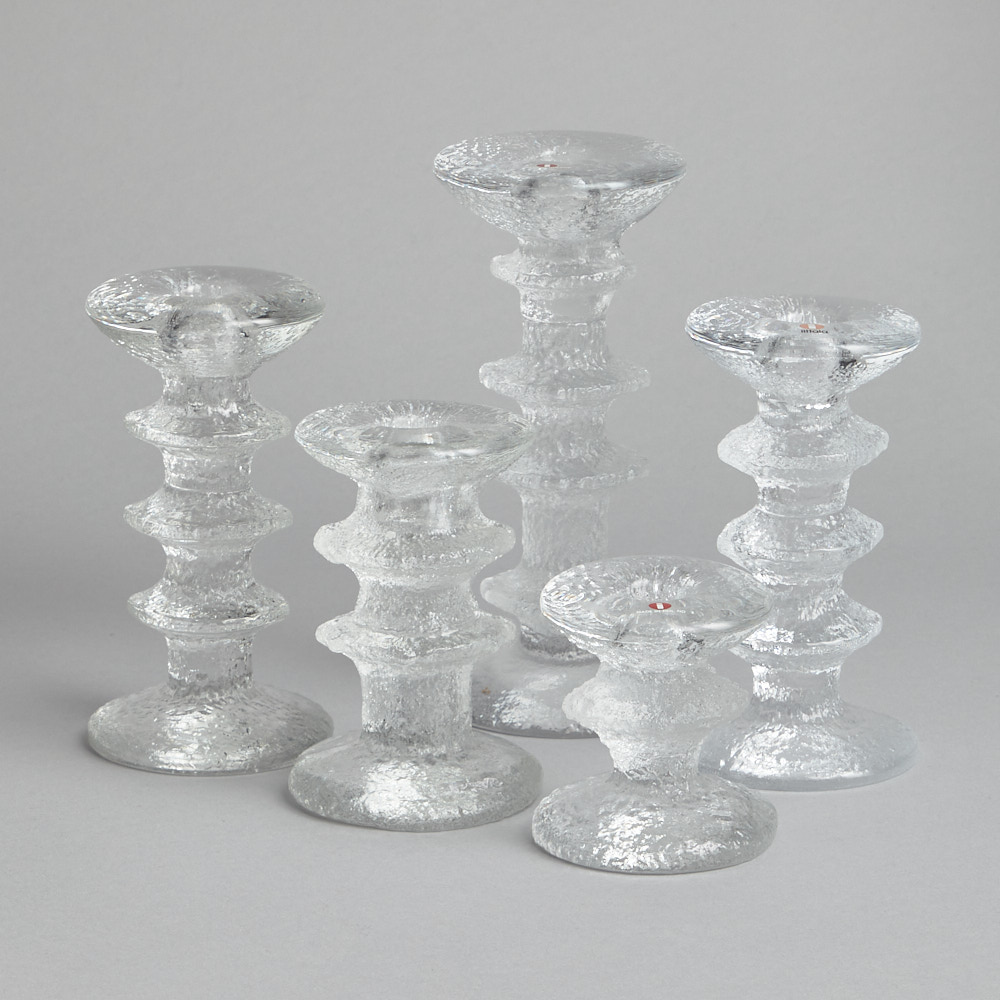 Iittala - SÅLD Ljusstakar "Festivo" 5 st