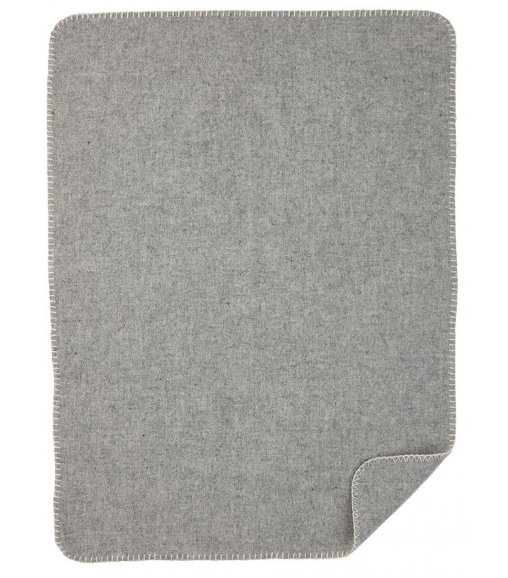 Soft Wool Baby barnfilt grey Klippan Yllefabrik