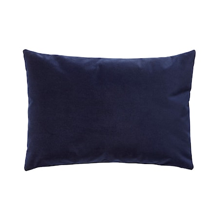 Kudde med fyllning Velour Blå 60x40 cm