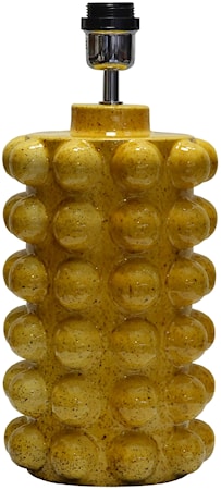 Bubbels Lampfot Mustard 38 cm