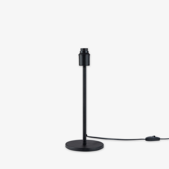 Lampfot Bord 36cm Svart