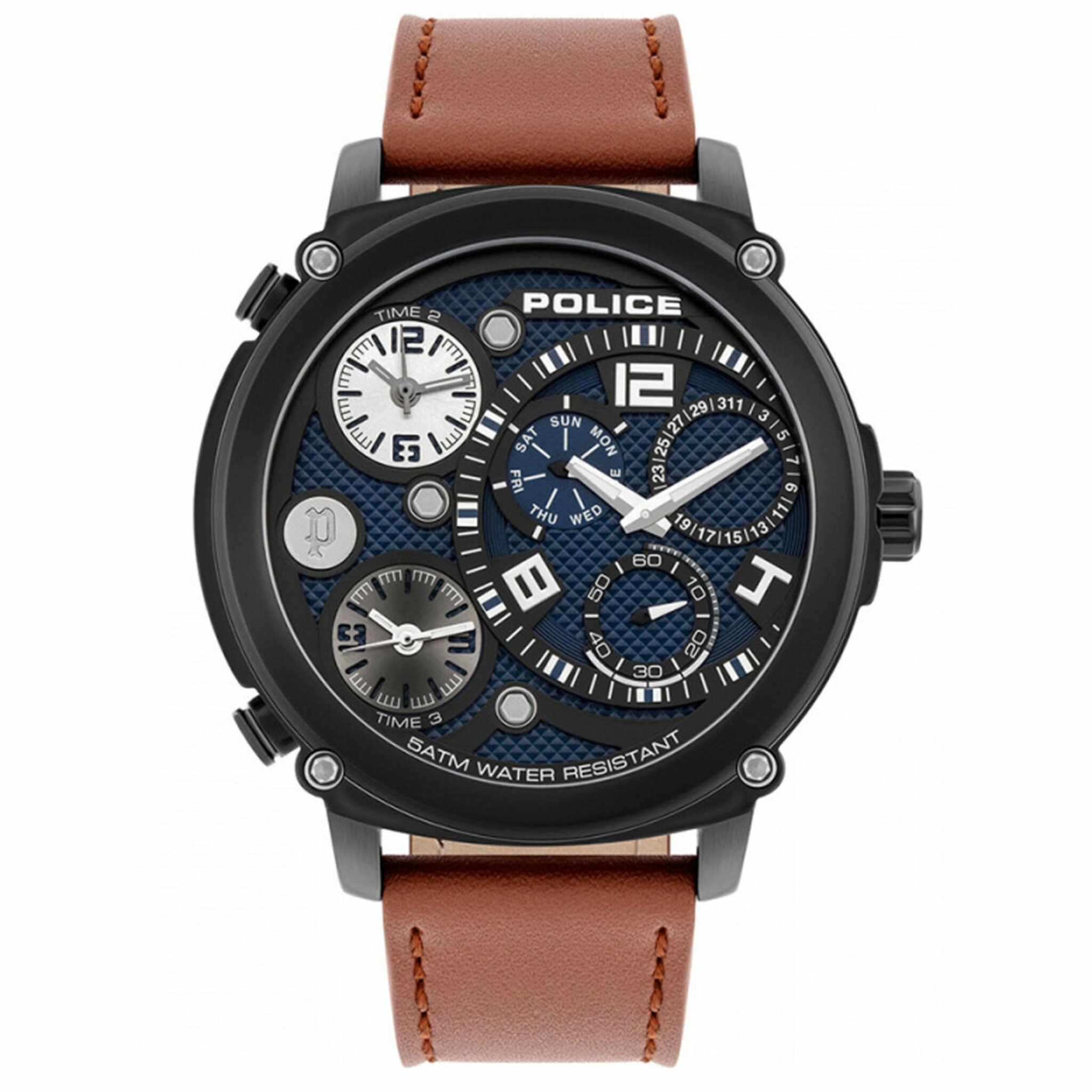 Pl15659jsb.03, Quartz, 51mm, 5atm, black