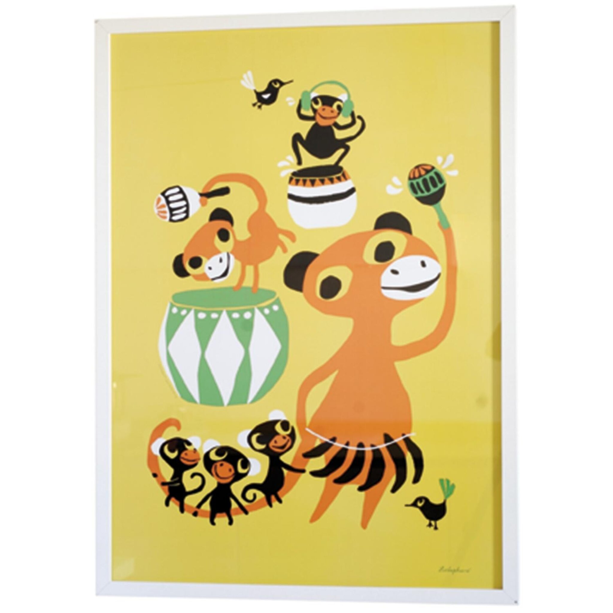 Affisch Bongo Party 50x70 cm, 50x70 cm
