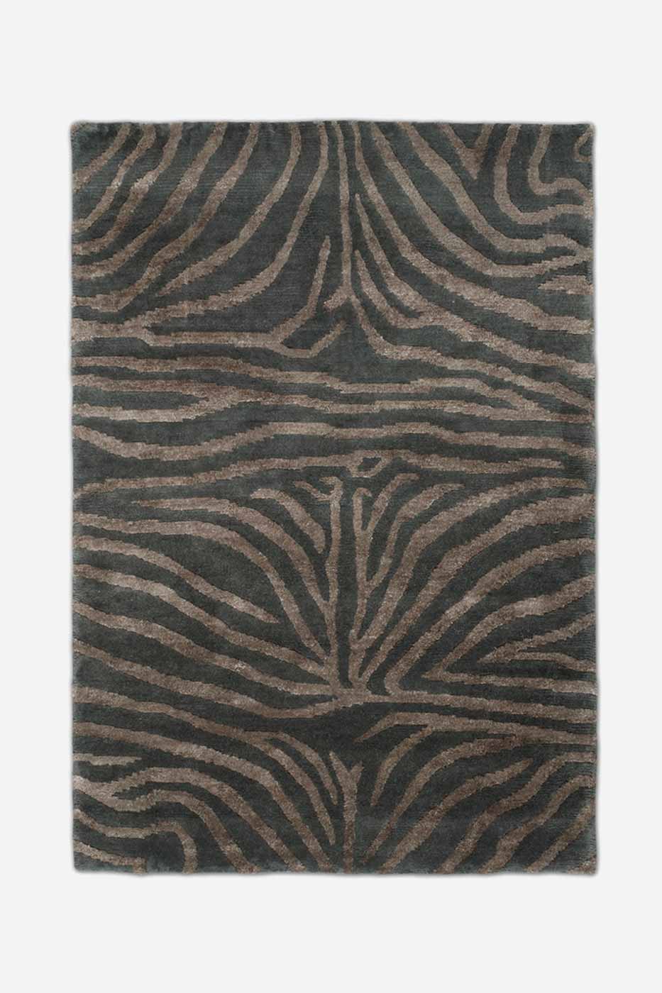 Matta Zebra 250x350cm Taupe Grå