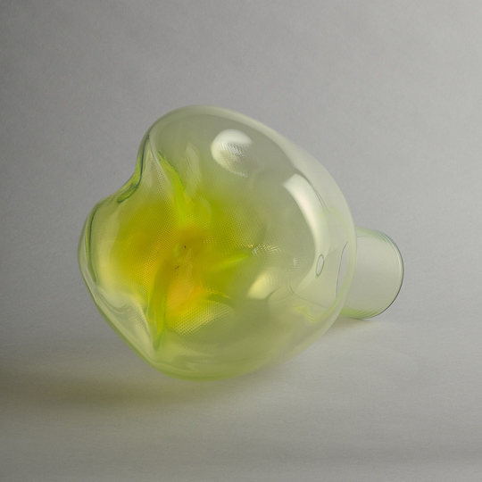 Craft - Tone Linghult Gul Vas i Glas