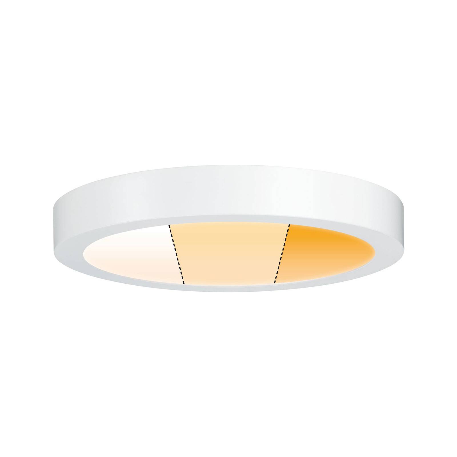 Paulmann Carpo LED-taklampa rund vit 30 cm vit