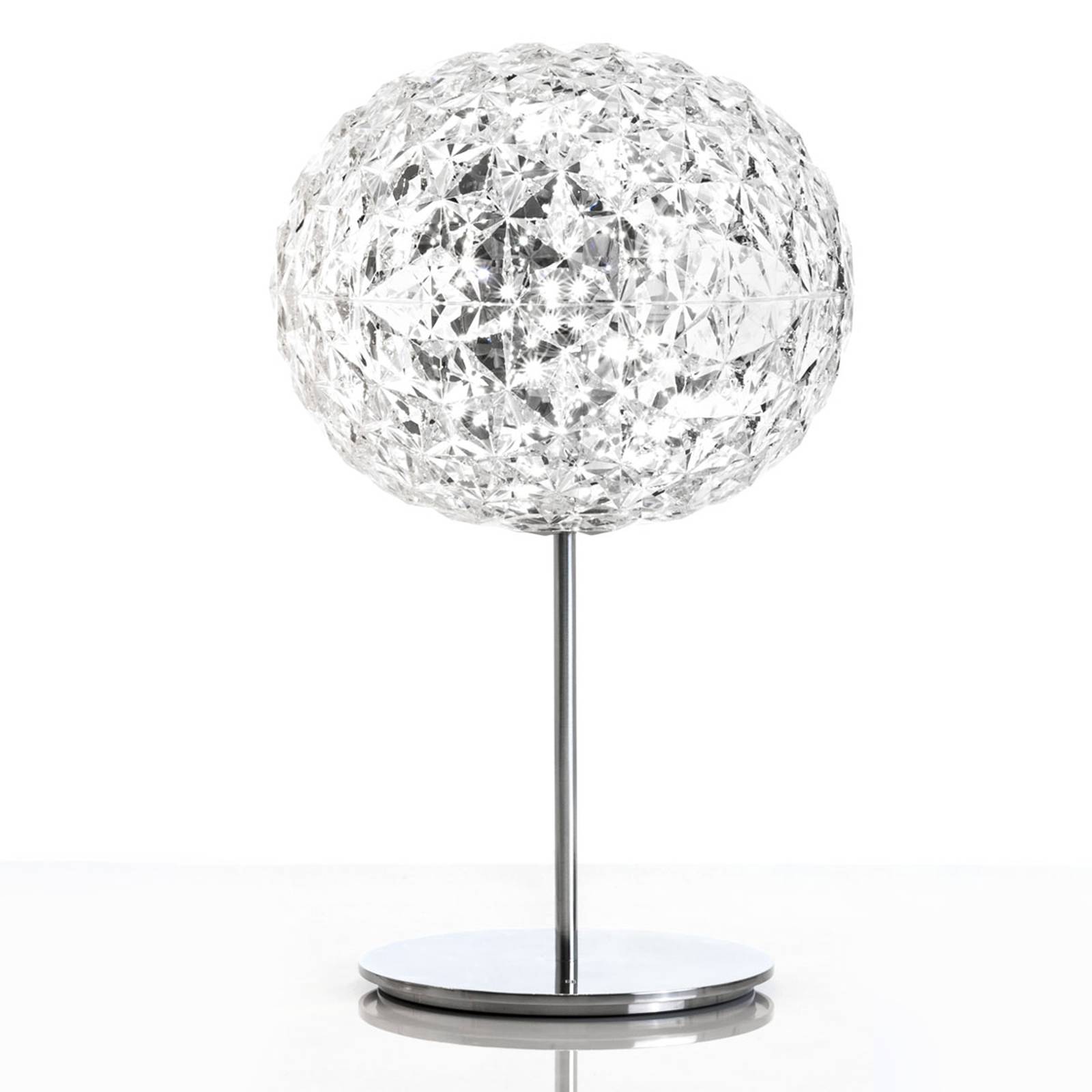 Kartell Planet LED-bordslampa med fot genomskinlig