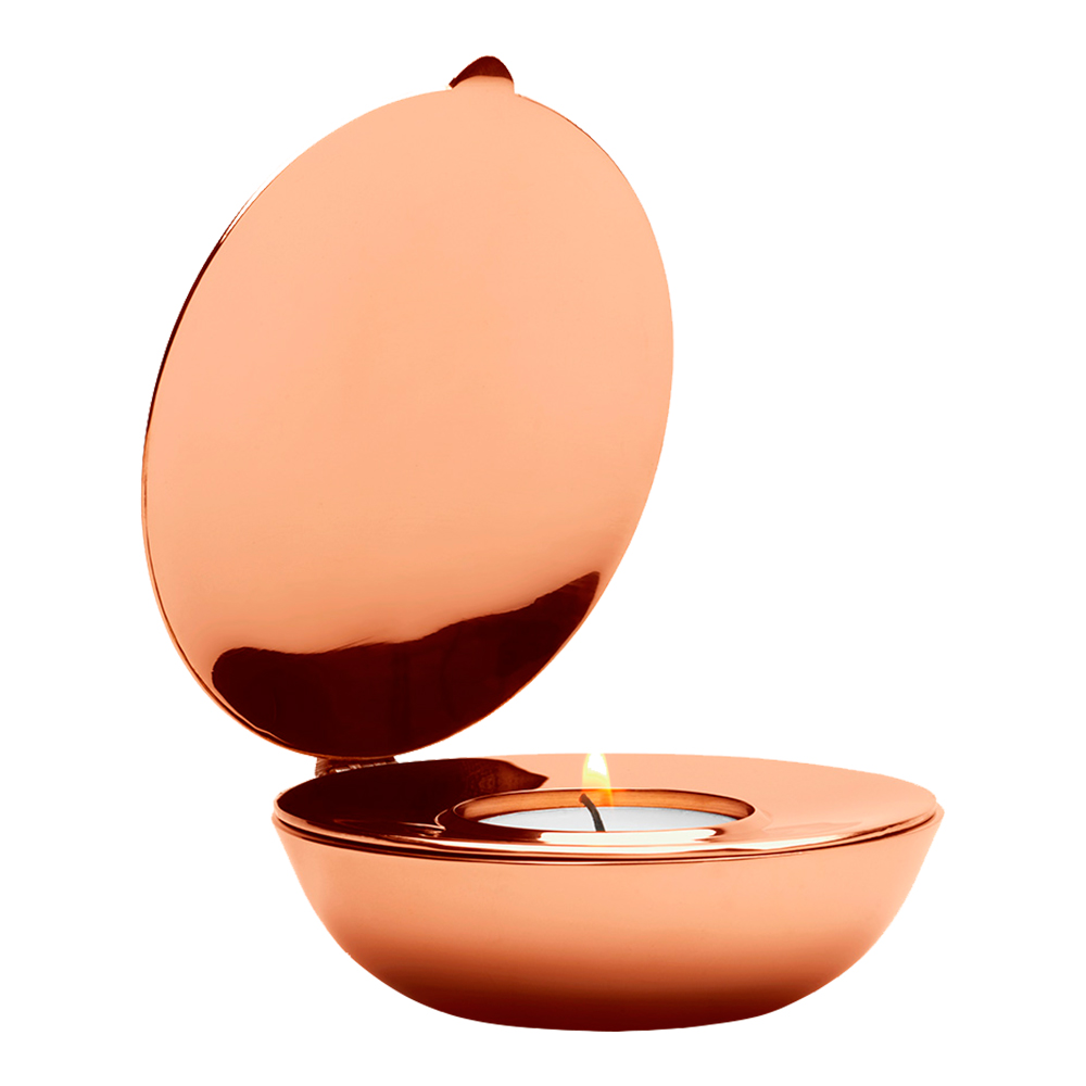 Design House Stockholm - Shell Ljuslykta 10x3 cm Koppar