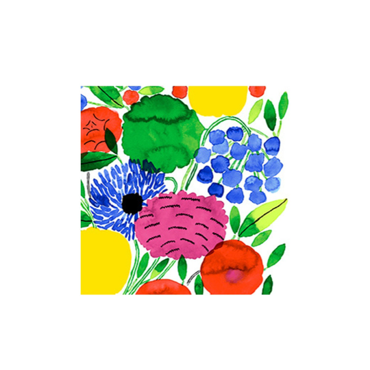 Marimekko Servett Sitruunapuu blommor 33 cm