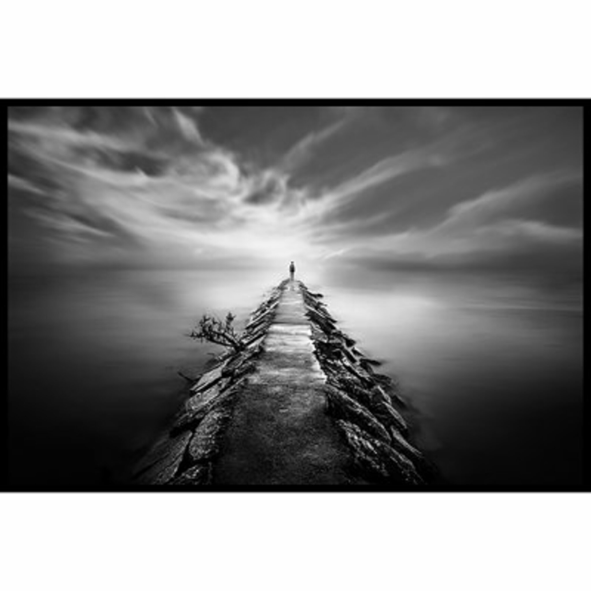 Deserted Pier Poster