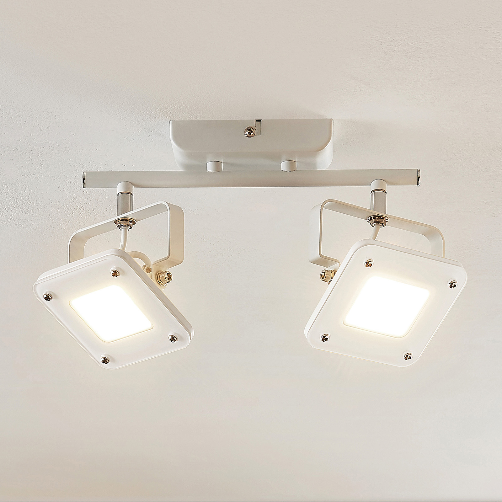 LED-takspotlight Juliana, dimbar, 2 lampor