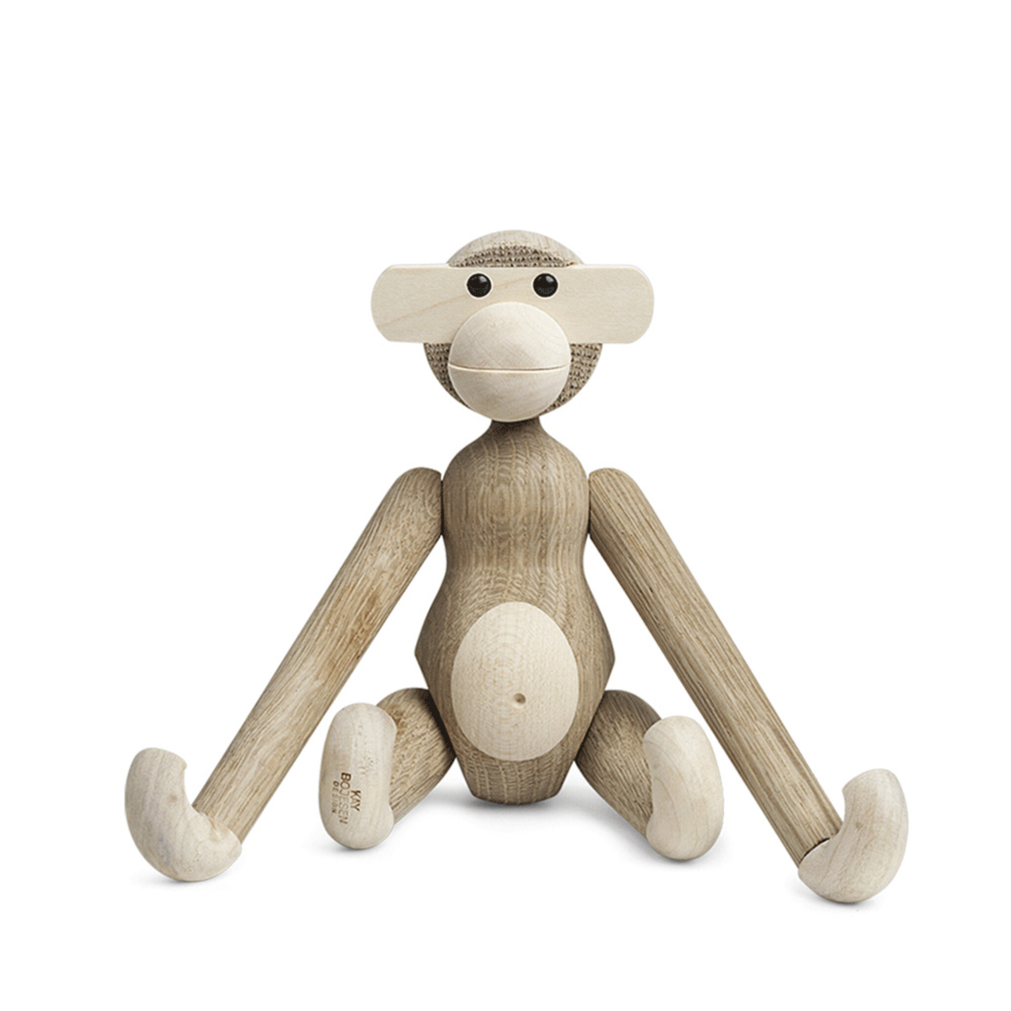 Apa liten, 20 cm, ek/lönn, 20 CM