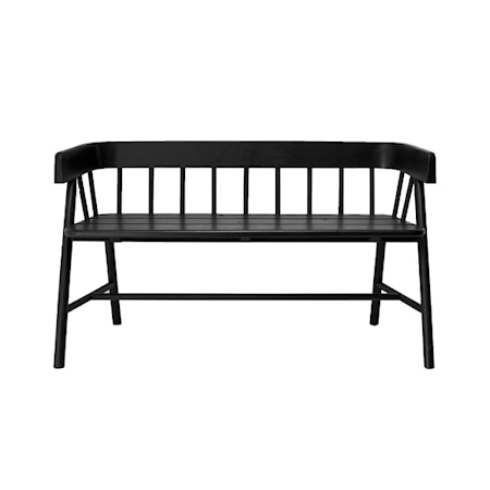 Kökssoffa Svart 123x45cm