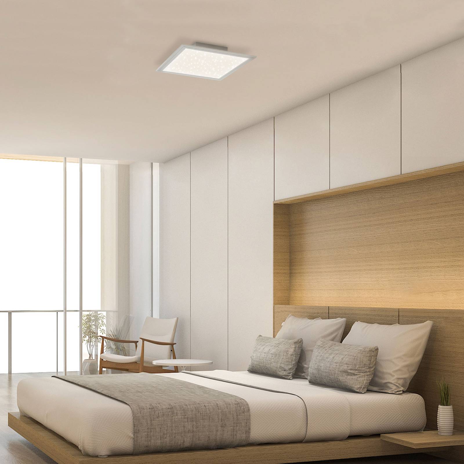 LED-panel Stjärnhimmel 7390, 29 x 29 cm