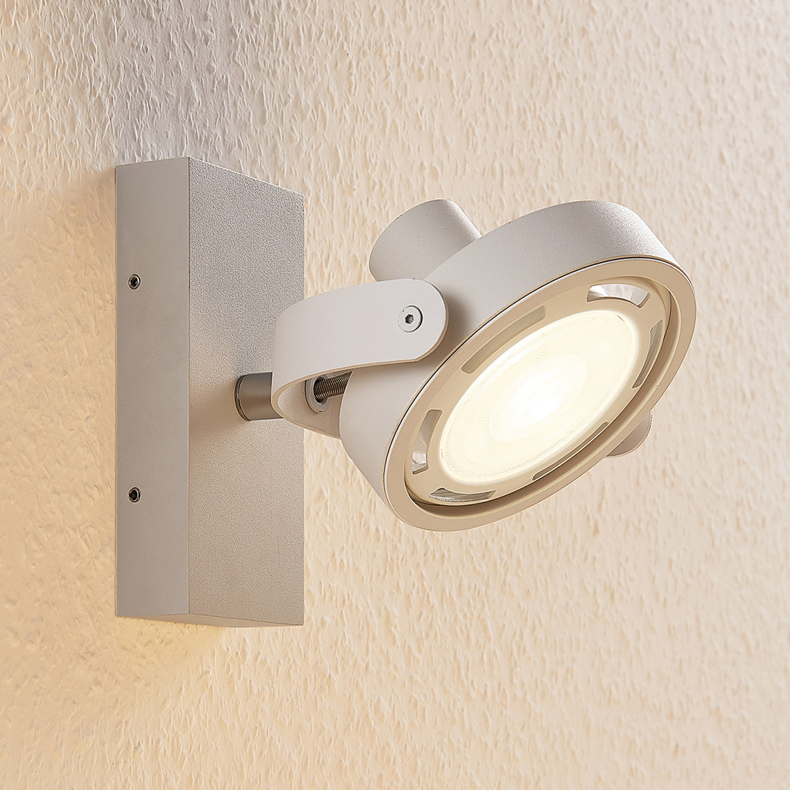 LED-spotlight Munin, dimbar, vit, 1 lampa
