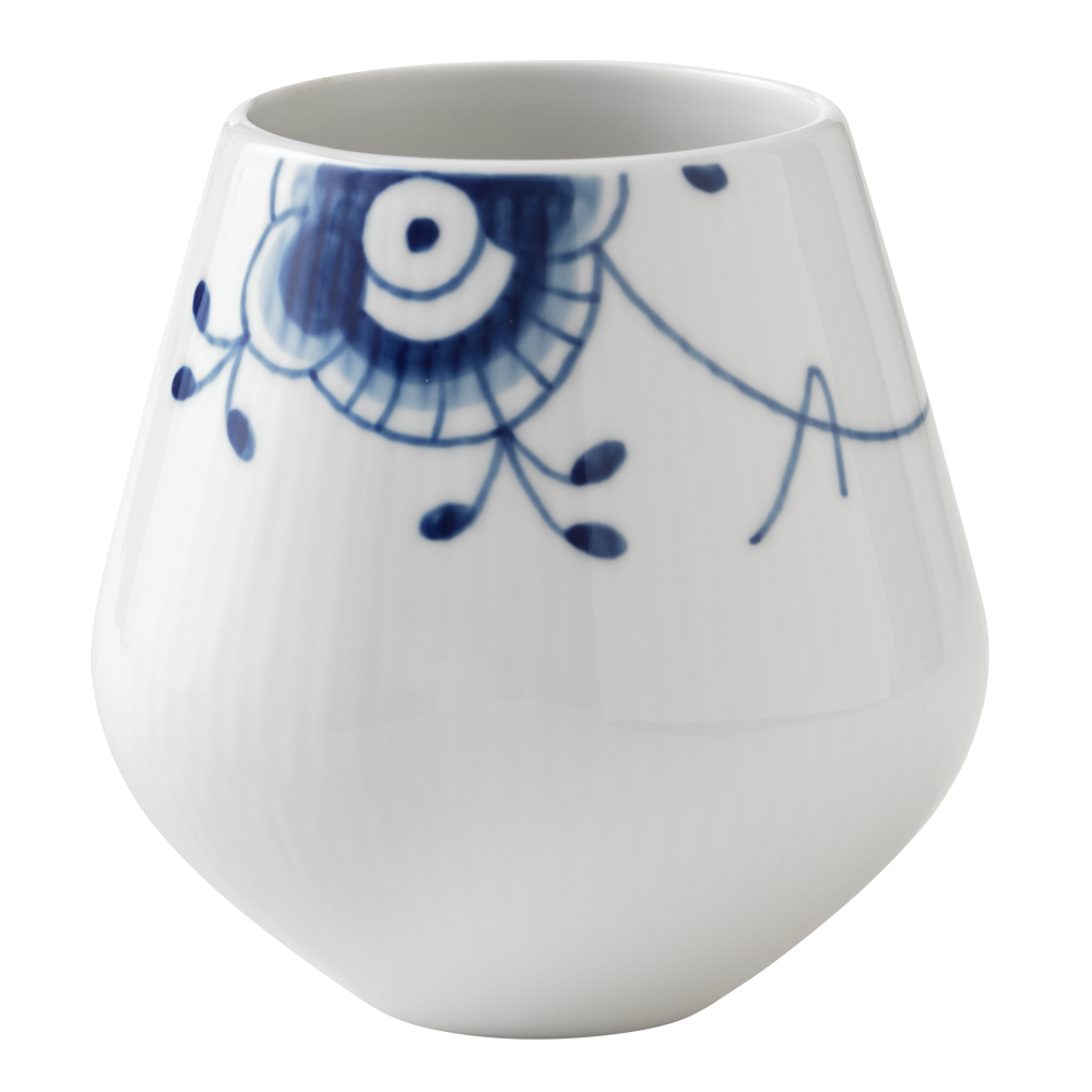 Royal Copenhagen - Blue Fluted Mega Vas 12 cm