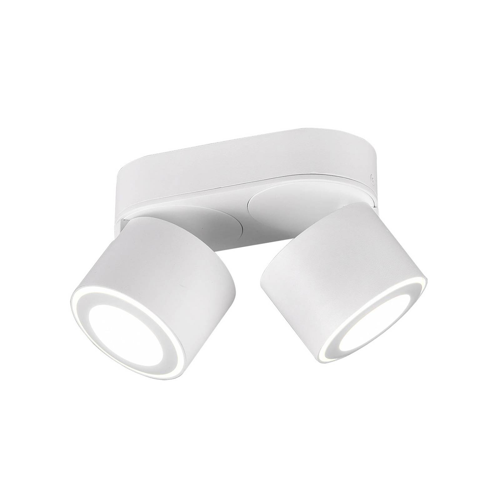 Lindby Lowie LED-spotlight, 4 lampor, vit