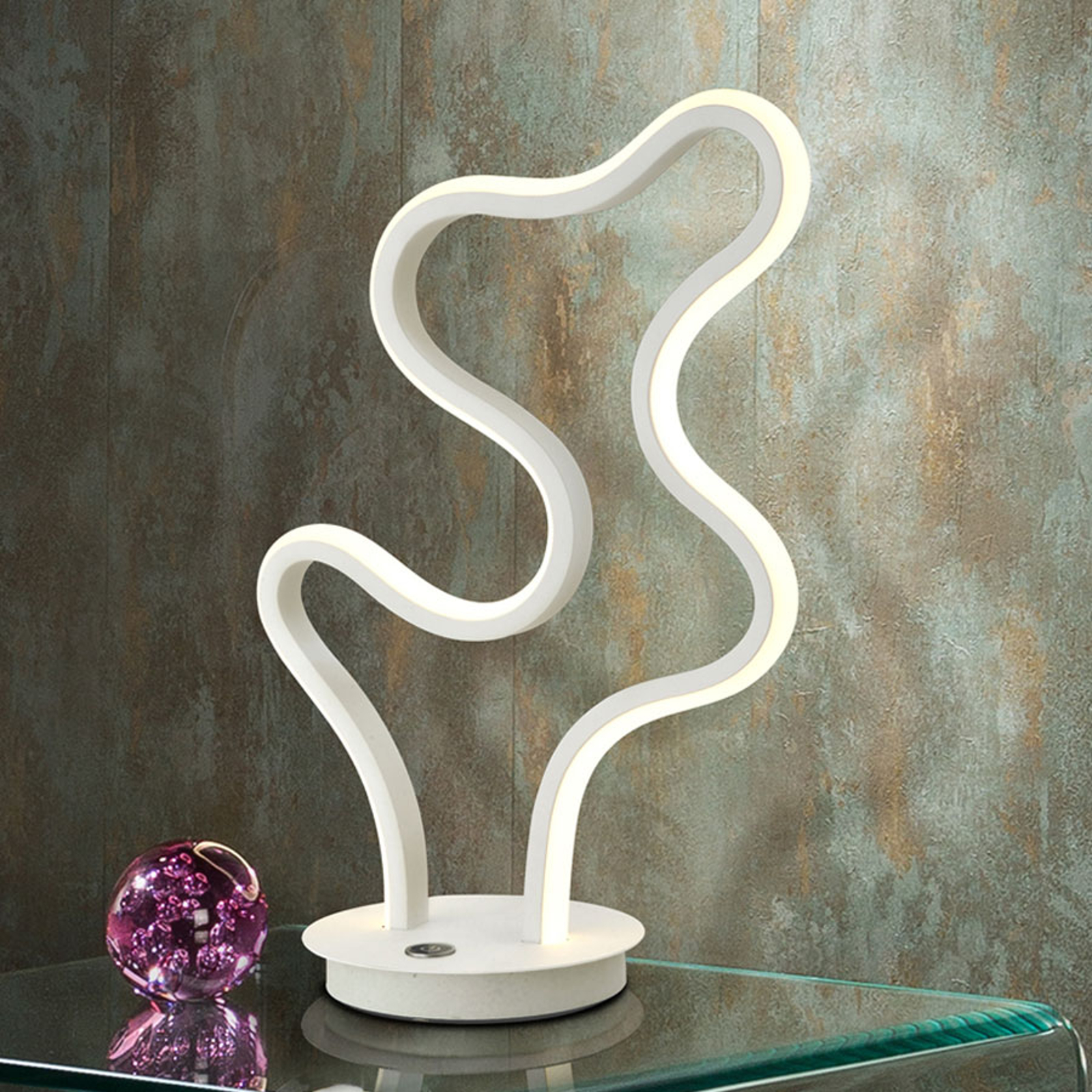 LED-bordslampa Marea, dimmer integrerad