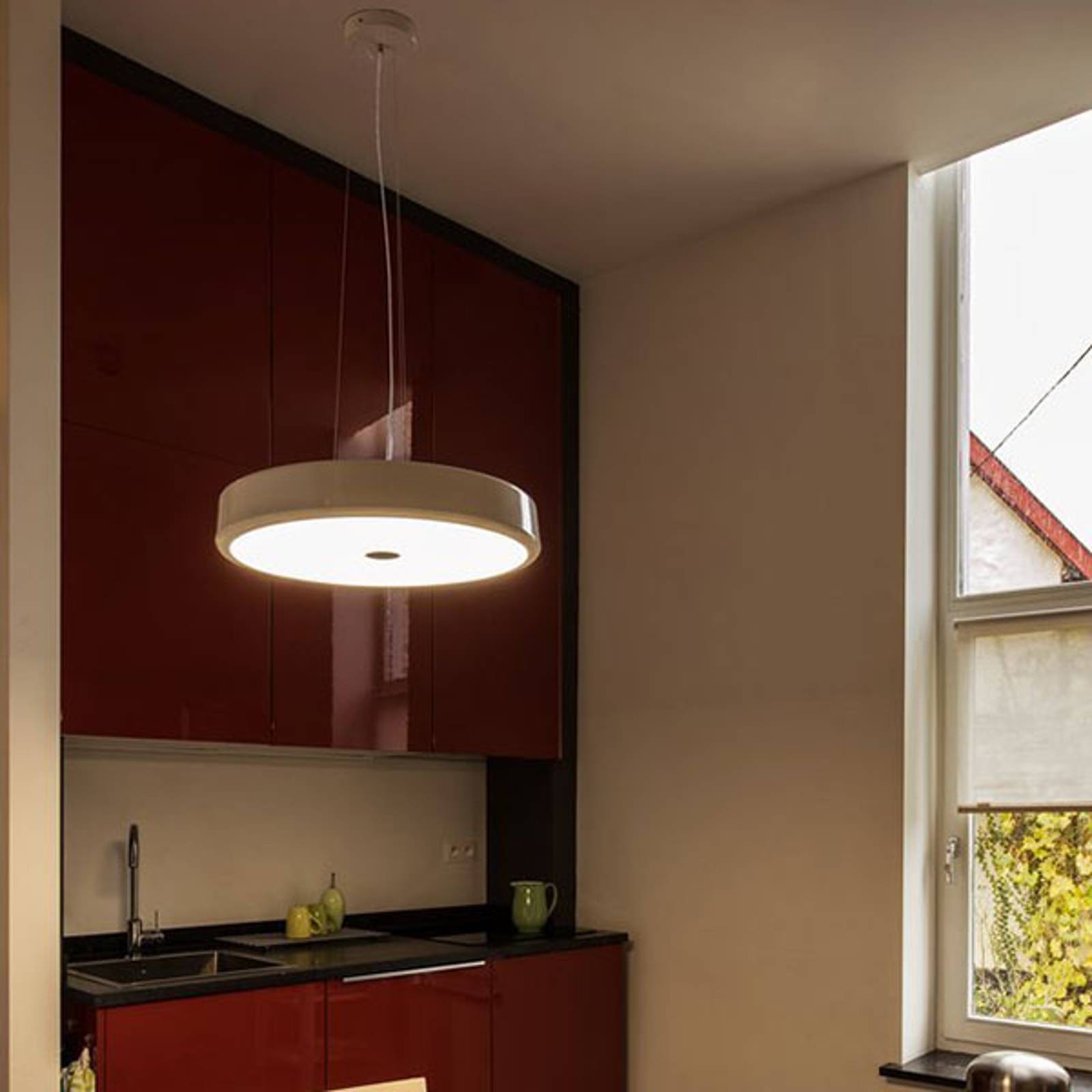 SLV Sphera LED-hänglampa, dimbar, Ø 45 cm
