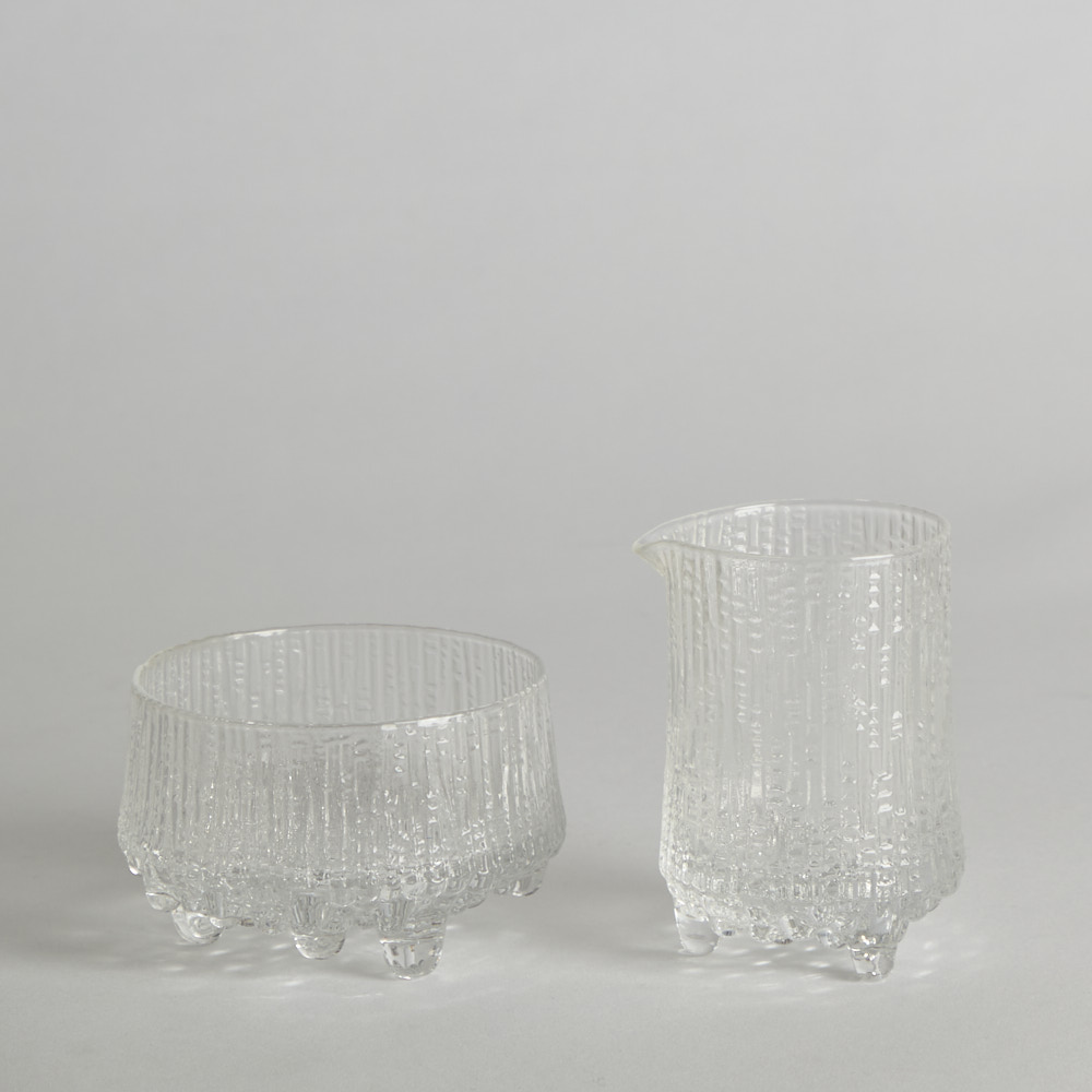 Iittala - Sockerskål och Gräddsnipa "Ultima Thule"