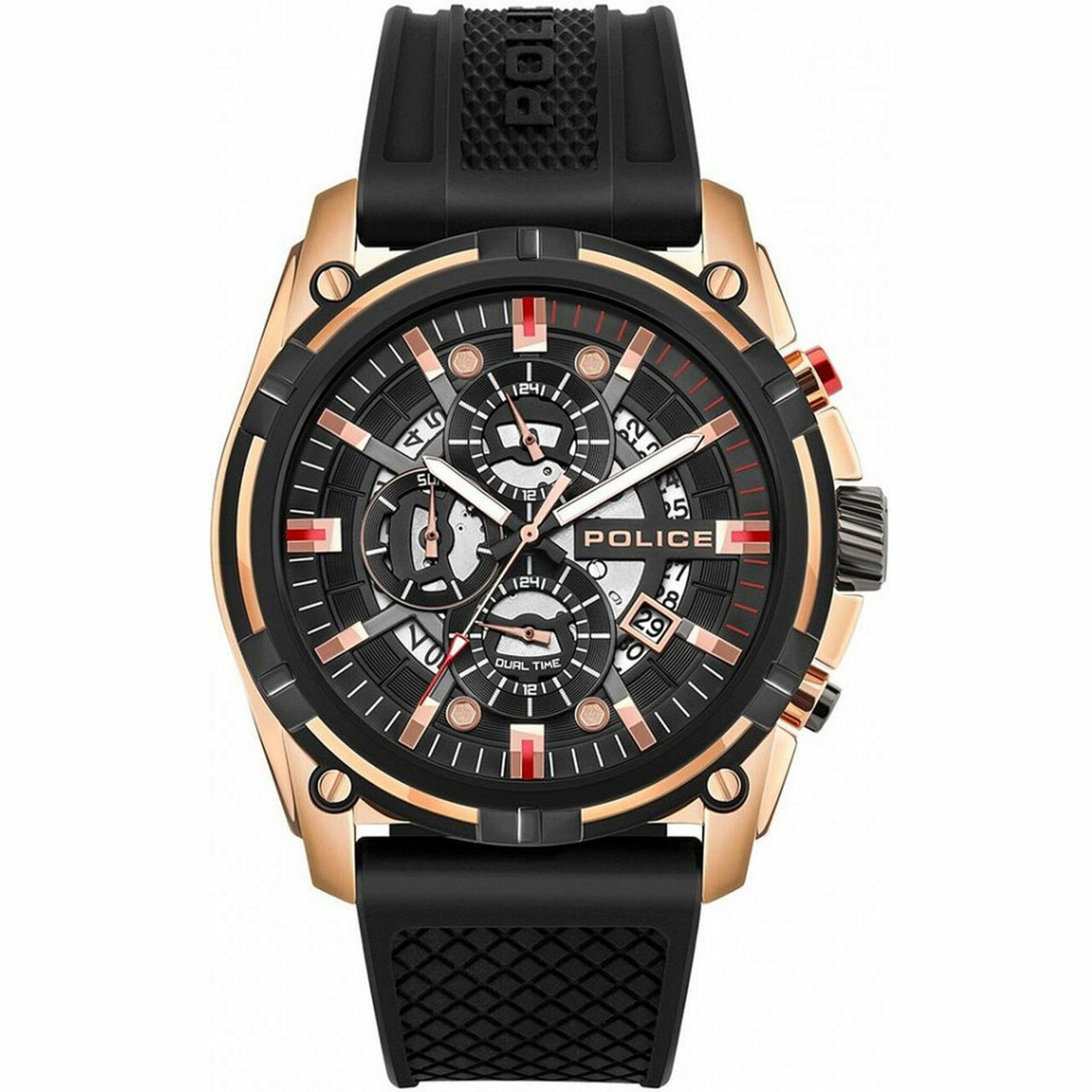 Pewjq2003540, Quartz, 46mm, 5atm, gold