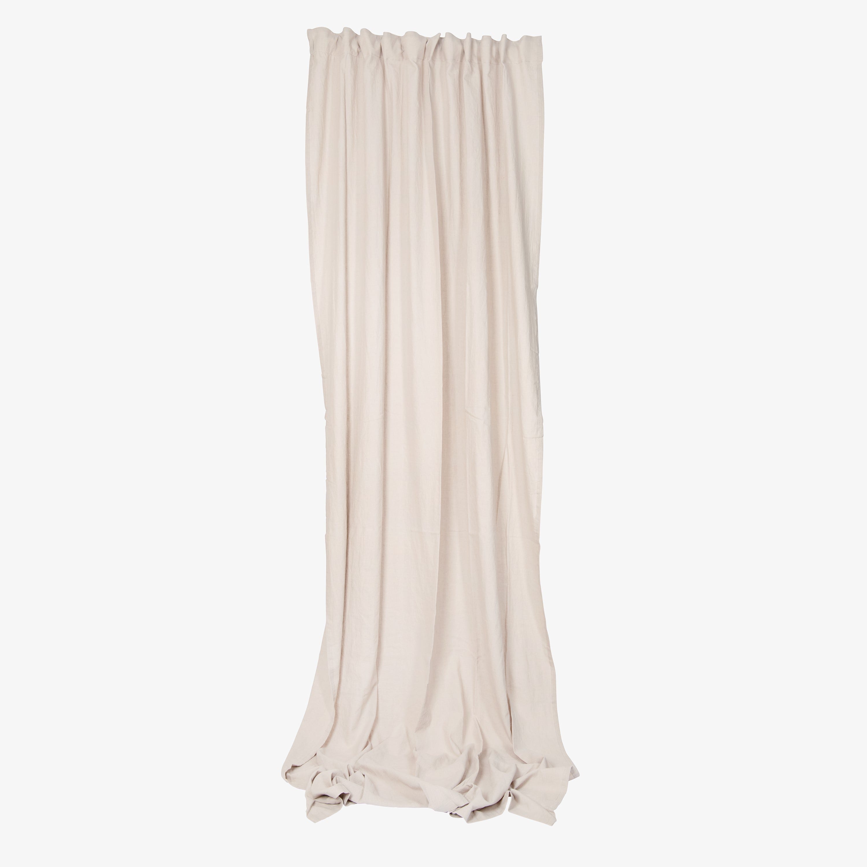 Gardin Linnemix 145x300 cm 2-pack Varmgrå