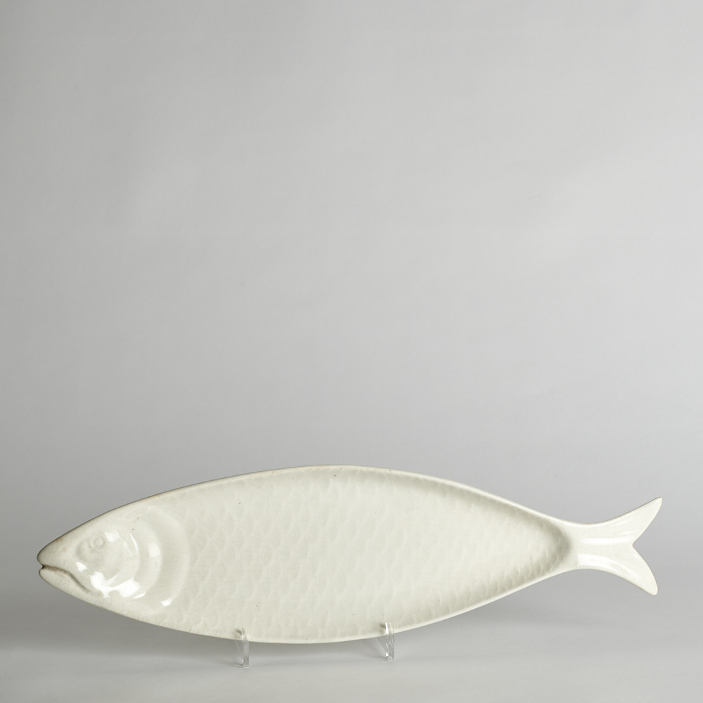 Vintage - SÅLD Fiskfat Vit