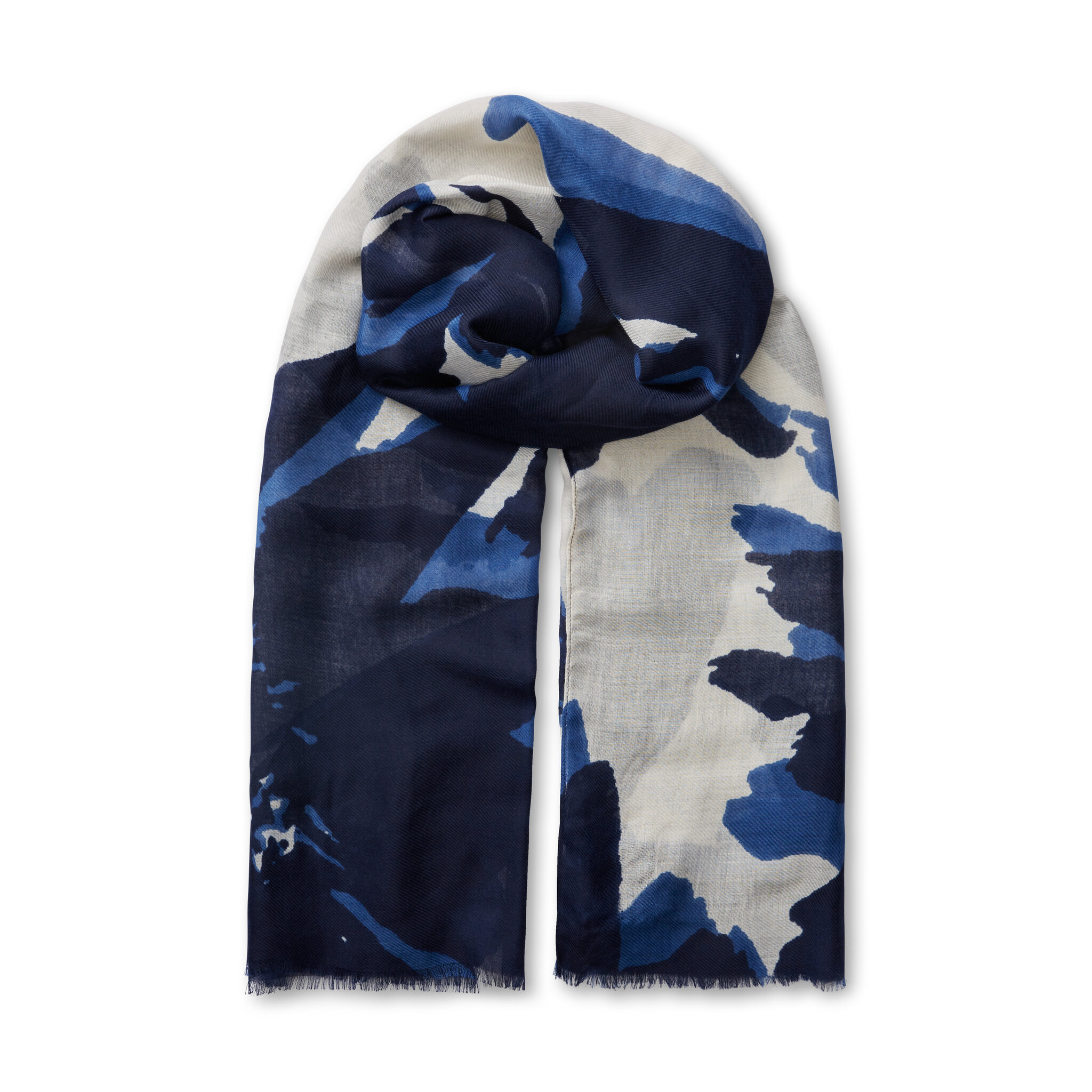 Scarf mönstrad, 90x200 cm