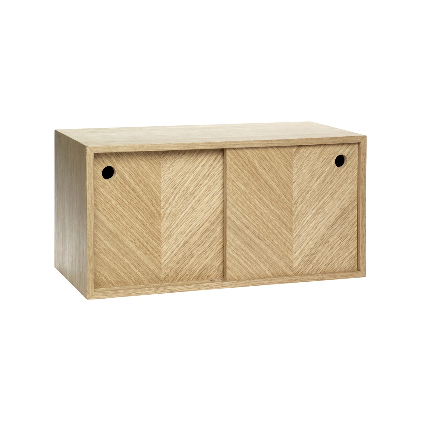 TWILL Vägghängt sängbord / skåp Hubsch