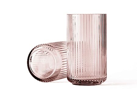 Lyngby Vas Burgundy Munblåst Glas H31 cm