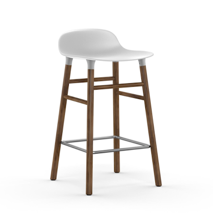 Form Barstol Valnötsben 65 cm