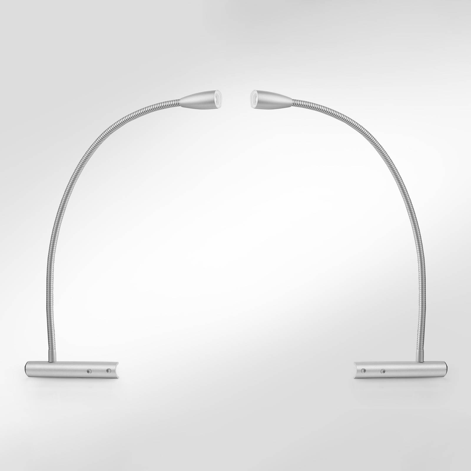 Lindby Apolonia LED-möbelpåbyggnadslampa, 2-pack
