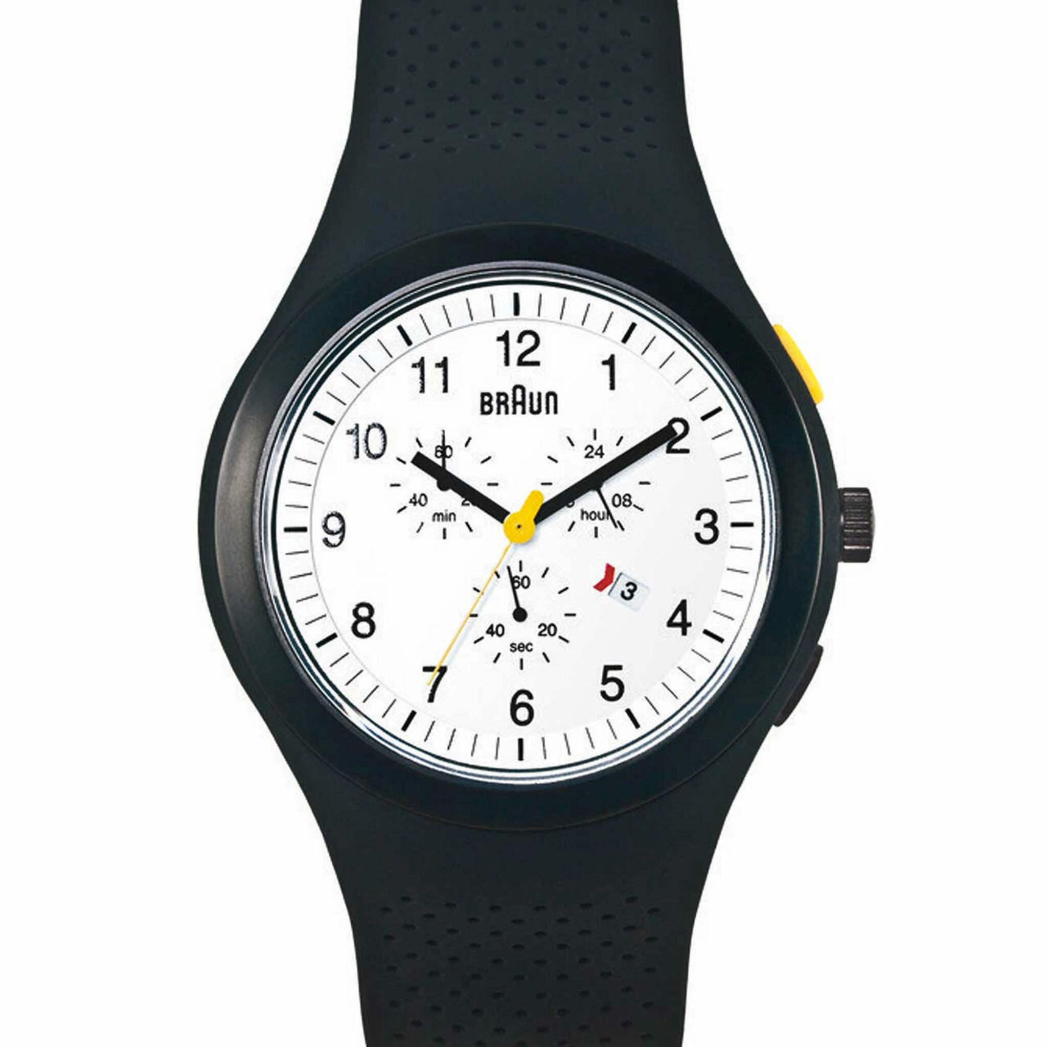 Bn0115whbkb, Quartz, 46mm, 5atm, black