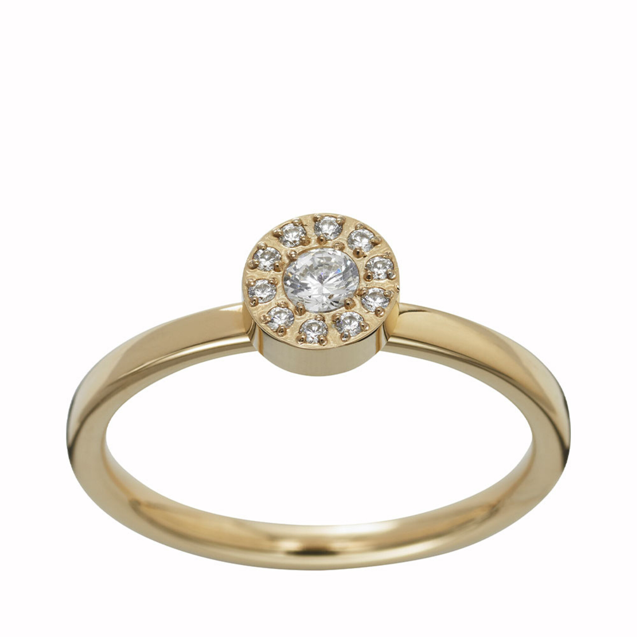 Thassos Ring Mini Gold