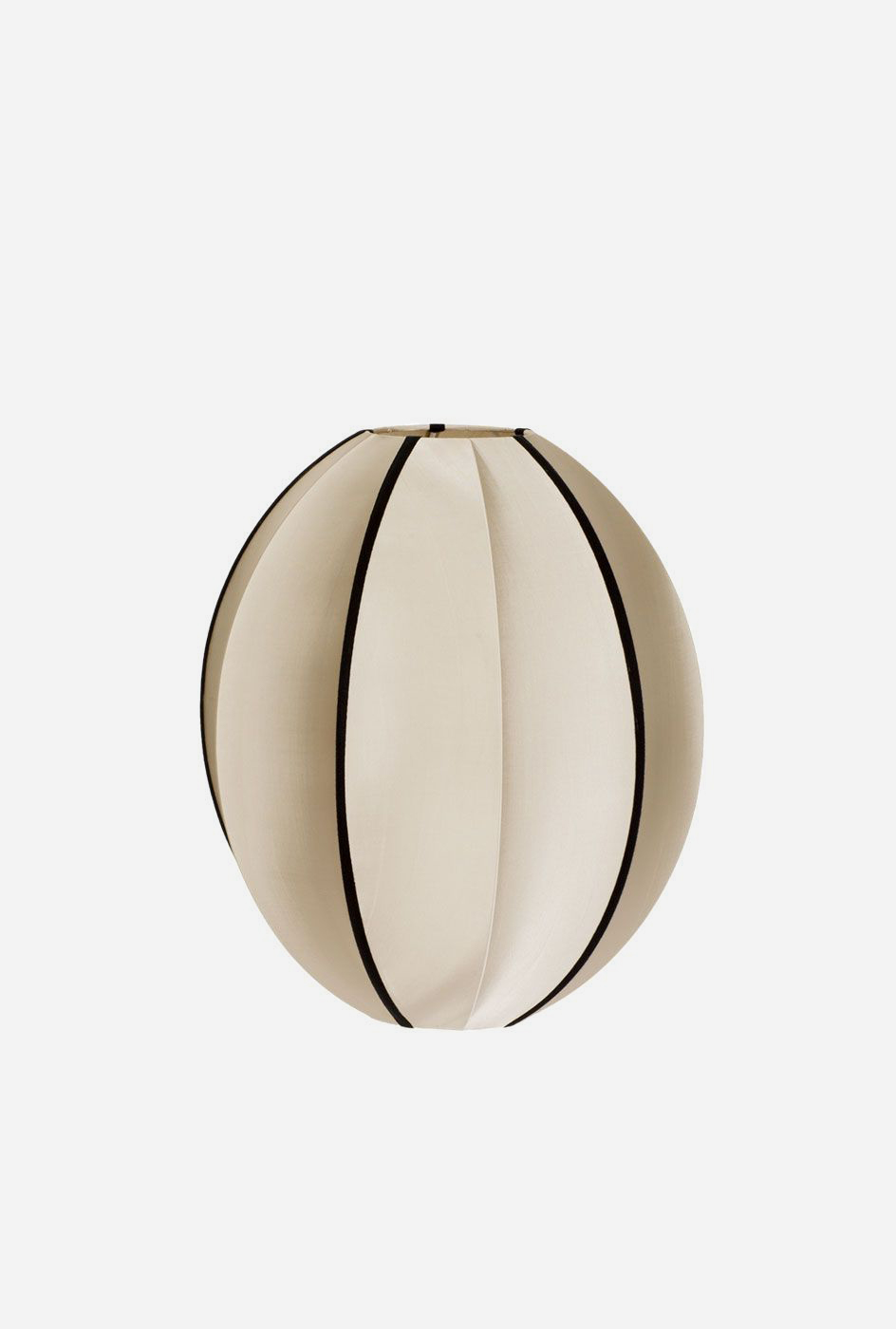 Taklampa silk Oval 35x40 cm classic