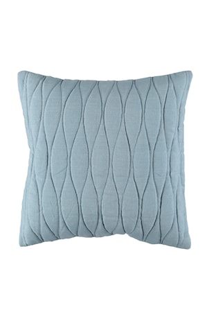 Kuddfodral Quiltat 50x50 cm Askblå