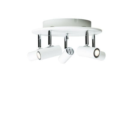 Cato 5-spot Mattvit LED Dimbar