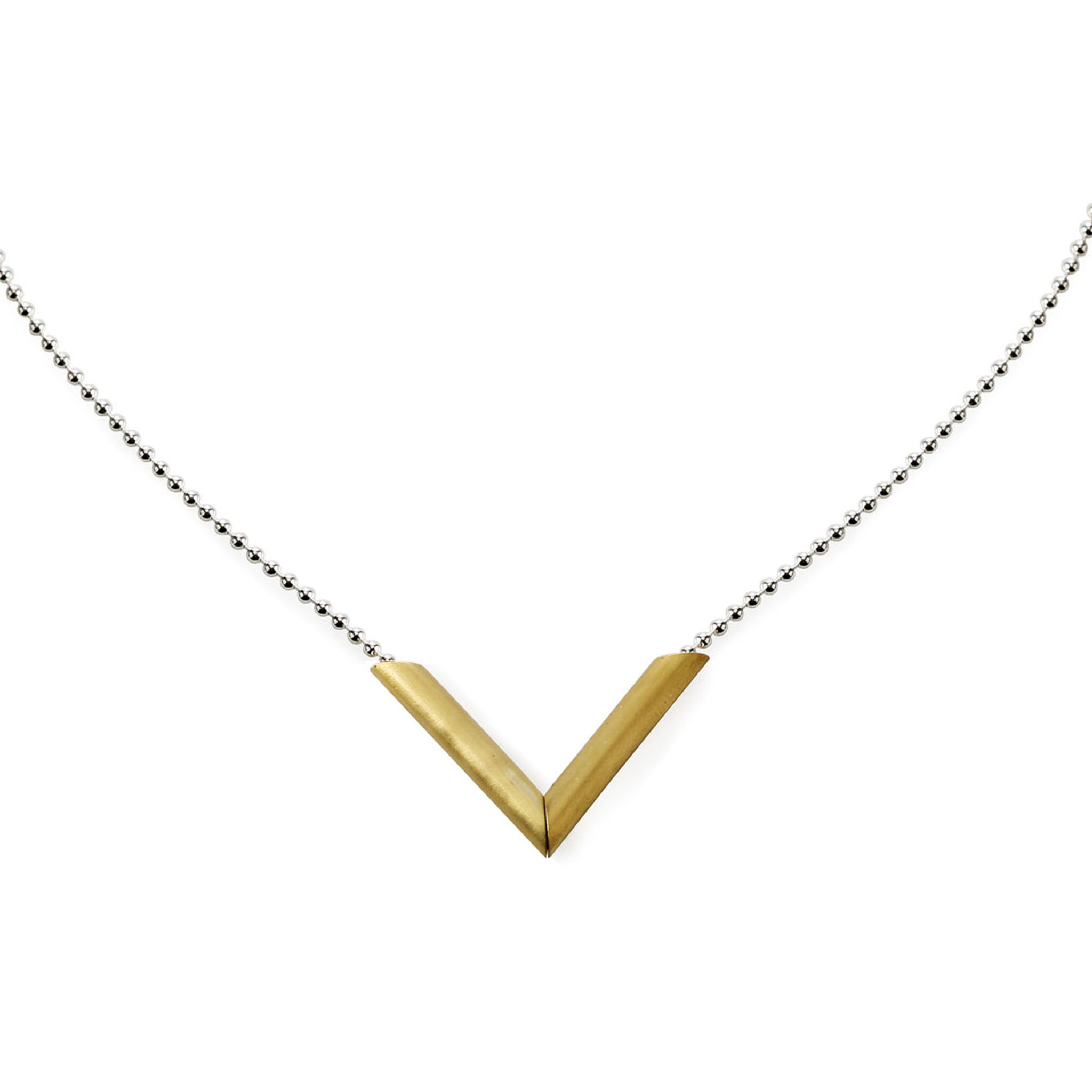 Halsband Angle S Av Malin Jansson, mässing