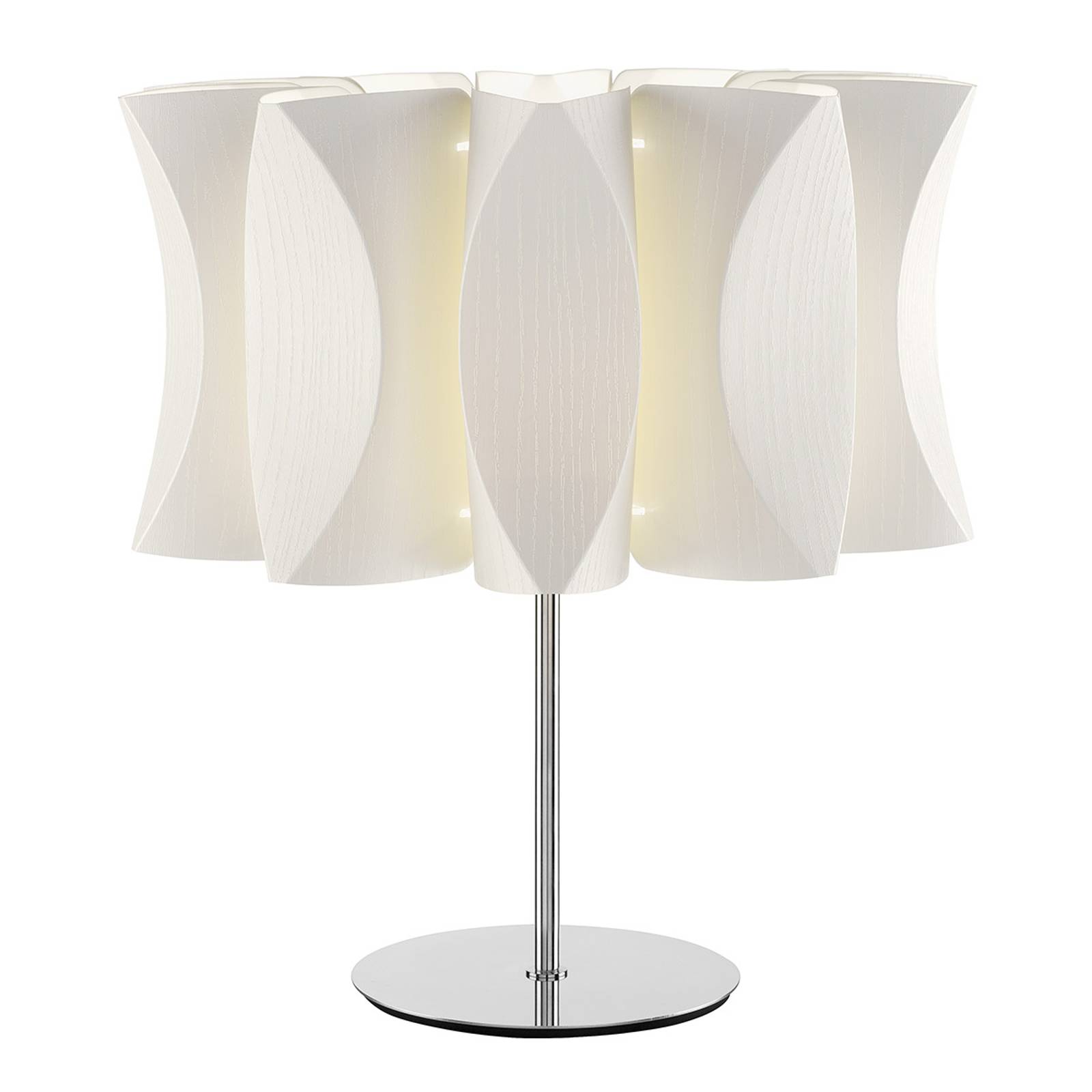 Bordslampa Lume Virus vit aska