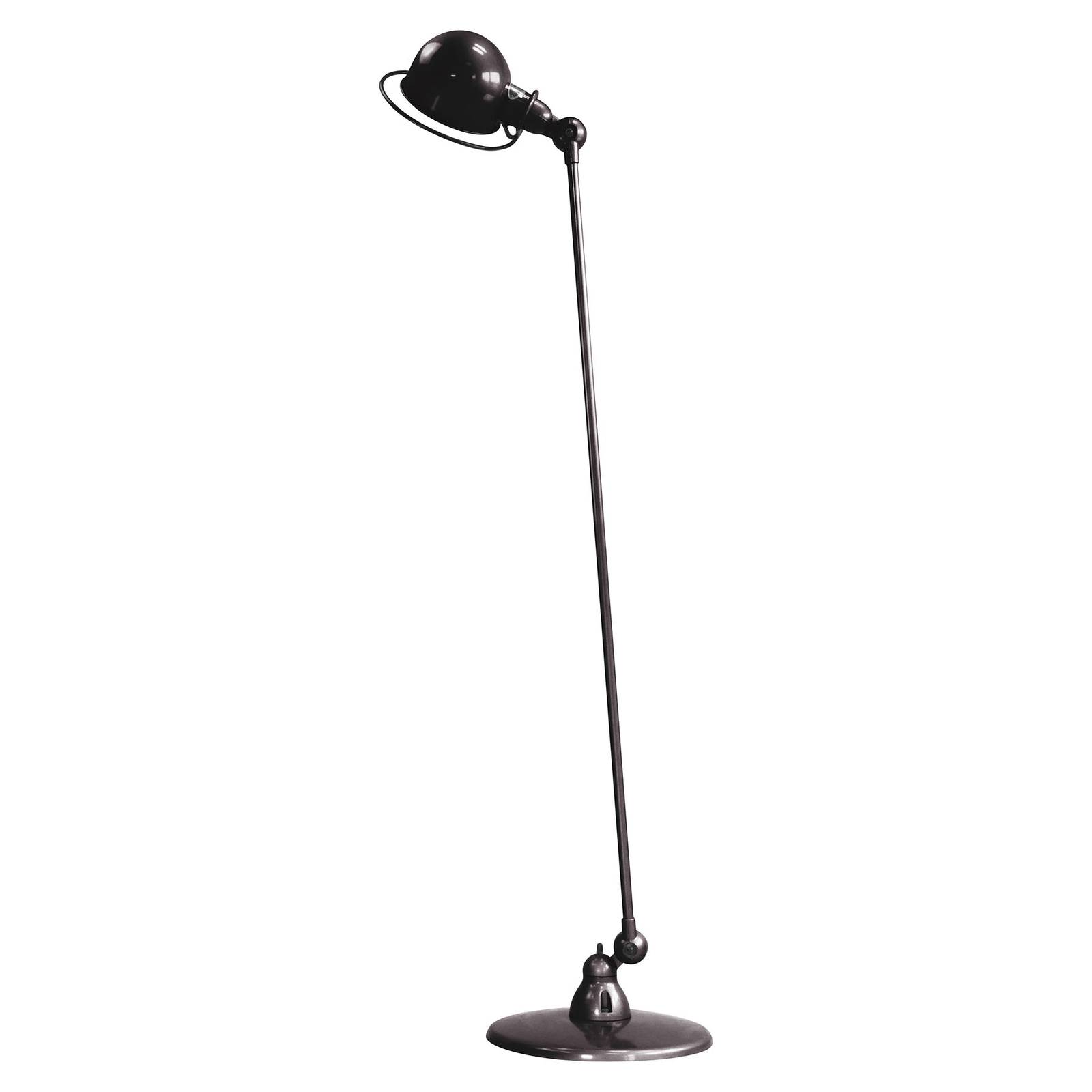 Jieldé Loft D1200 golvlampa, justerbar, svart